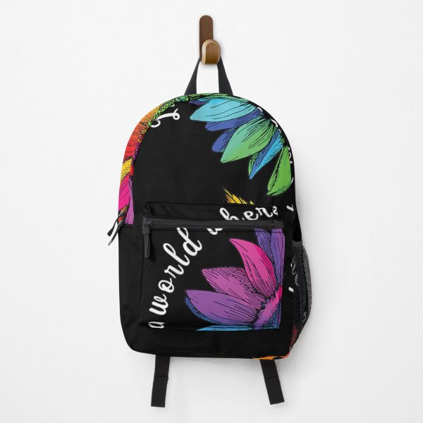Item preview, Rainbow Sunflower Be Kind Motivational Mental Health Awareness Watercolor Flower Design designed and sold by AmalnoRoyil.