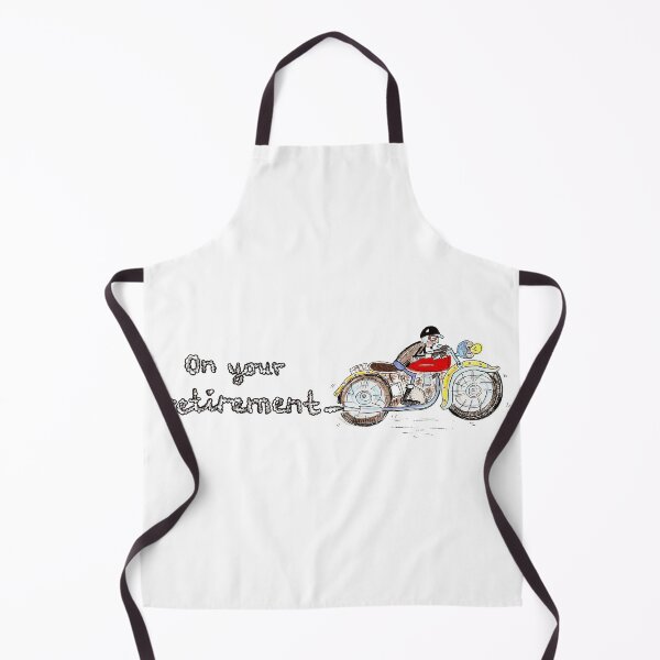 Item preview, On Your Retirement Motorbike designed and sold by Helen McCartney Designs.