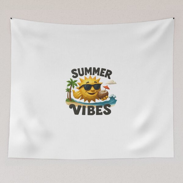 Item preview, Summer Vibes designed and sold by Sticker-Crafts.