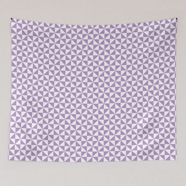 Item preview, White And Purple Pinwheel Pattern designed and sold by pattern-archive.
