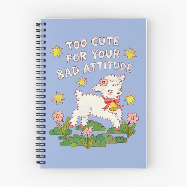 Item preview, Too Cute For Your Bad Attitude Sarcastic Vintage Lamb designed and sold by Itouchedabee.