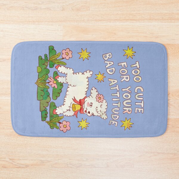 Item preview, Too Cute For Your Bad Attitude Sarcastic Vintage Lamb designed and sold by Itouchedabee.