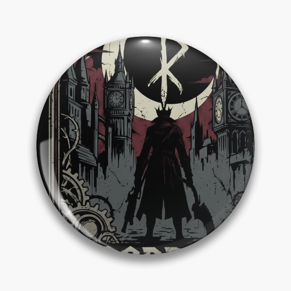 Item preview, Bloodborne Hunter Gaming Graphic Tee designed and sold by Senpaiwaves.