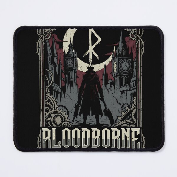 Item preview, Bloodborne Hunter Gaming Graphic Tee designed and sold by Senpaiwaves.