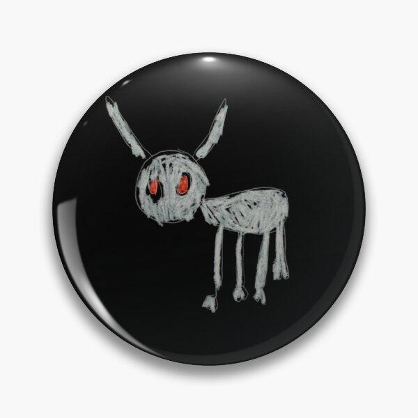 Item preview, Creepy White Donkey Red Eyes Sketch designed and sold by Moonpaw-Whimsy.