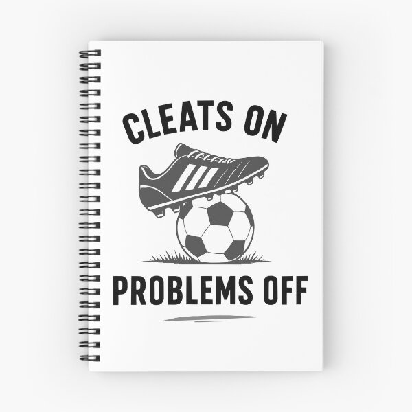 Item preview, Cleats On, Problems Off Soccer Motivation designed and sold by pixiedustpaint.