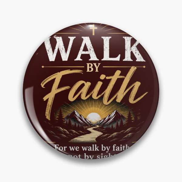 Item preview, Walk By Faith | Christian Bible Verse Design designed and sold by Jesusloverbrand.