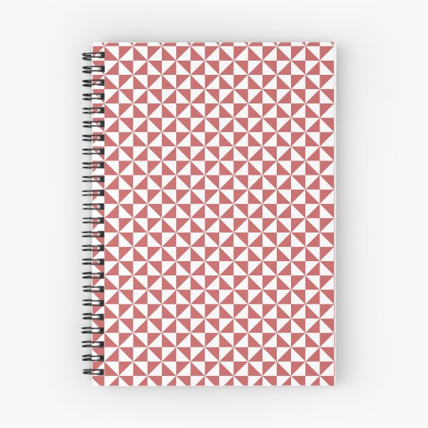 Item preview, White And Pastel Red Pinwheel Pattern designed and sold by pattern-archive.