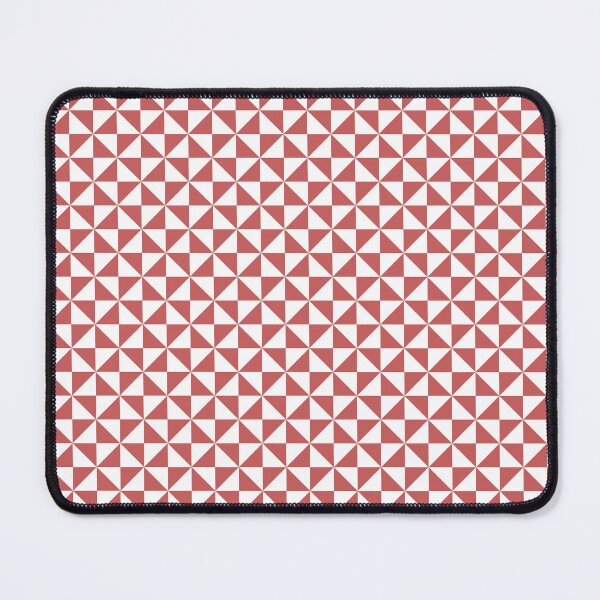 Item preview, White And Pastel Red Pinwheel Pattern designed and sold by pattern-archive.