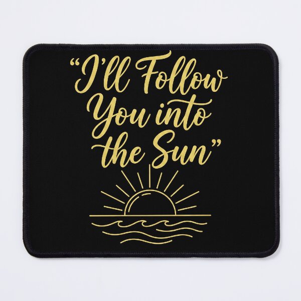 Item preview, I'll Follow You Into The Sun | Romantic Love Quote Sunset Shirt designed and sold by ArcaneArtistry.