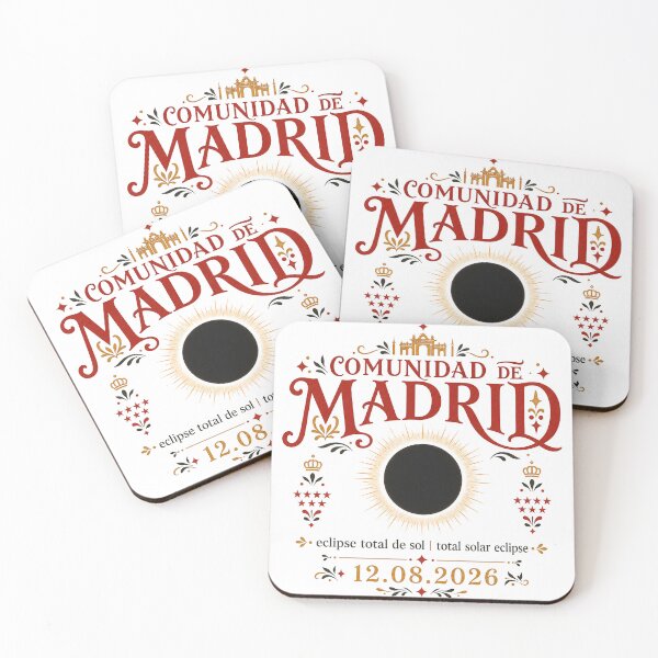 Item preview, Comunidad de Madrid Eclipse 2026 designed and sold by Beyond Destinations.