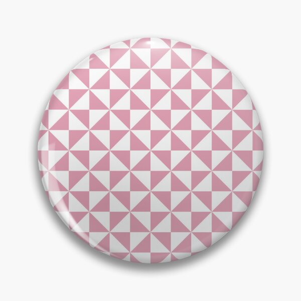 Item preview, White And Rose Pinwheel Pattern designed and sold by pattern-archive.