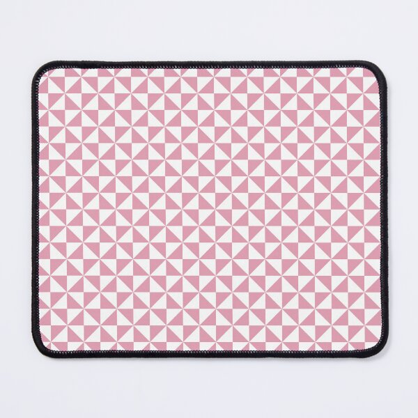 Item preview, White And Rose Pinwheel Pattern designed and sold by pattern-archive.