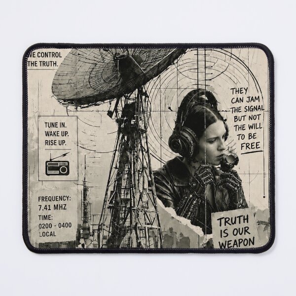 Item preview, Resistance Signal Station designed and sold by PlanetBPop.
