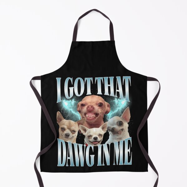 Item preview, I Got That Dawg In Me Funny Angry Chihuahua Lightning Metal Design designed and sold by ToyaVitoricu.