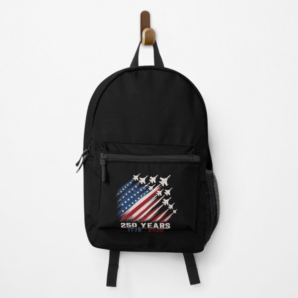 Item preview, USA 250th Anniversary 1776-2026, 250 Years Freedom, Patriotic Jet Fighter designed and sold by iqenadak.