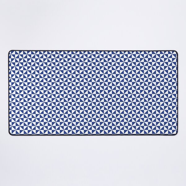 Item preview, White And Royal Blue Pinwheel Pattern designed and sold by pattern-archive.