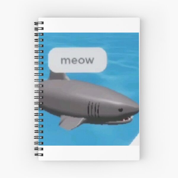 Item preview, meow shark  designed and sold by CatsCritterDesigns .