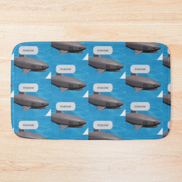 Item preview, meow shark  designed and sold by CatsCritterDesigns .