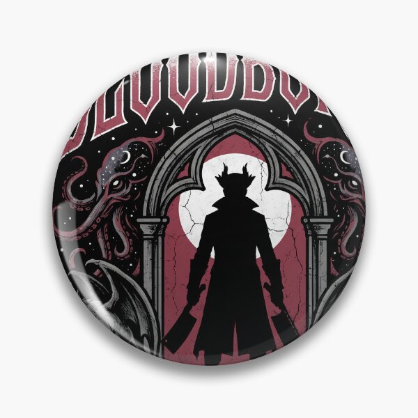 Item preview, Bloodborne Hunter Gaming Graphic Tee designed and sold by Senpaiwaves.