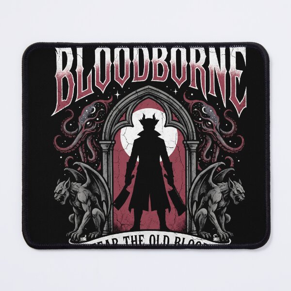 Item preview, Bloodborne Hunter Gaming Graphic Tee designed and sold by Senpaiwaves.