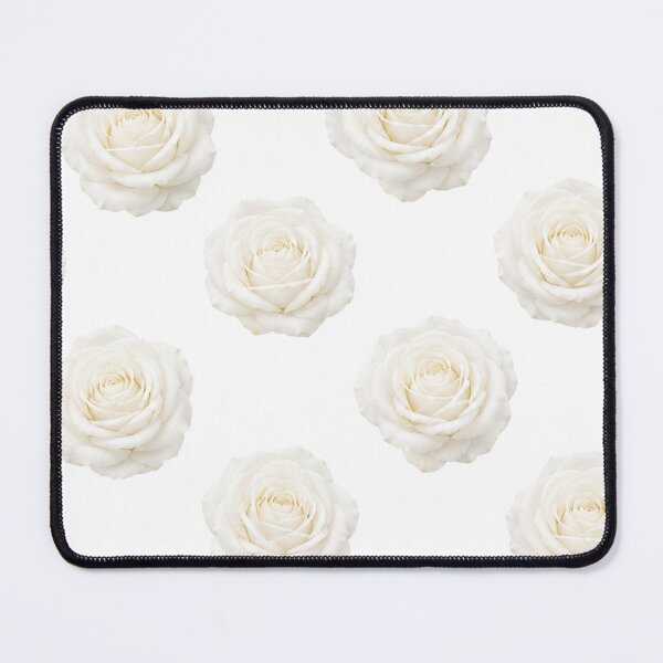 Item preview, White Rose Pattern – Elegant White Rose Blossom Seamless Design designed and sold by Seculinator.
