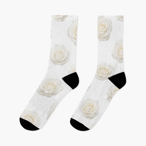 Item preview, White Rose Pattern – Elegant White Rose Blossom Seamless Design designed and sold by Seculinator.