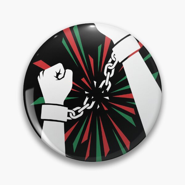 Item preview, Broken Chains Freedom Day Juneteenth Liberation Graphic designed and sold by TeNovaStudio.