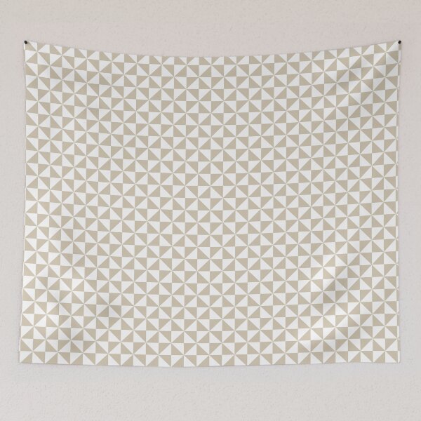 Item preview, White And Sand Pinwheel Pattern designed and sold by pattern-archive.