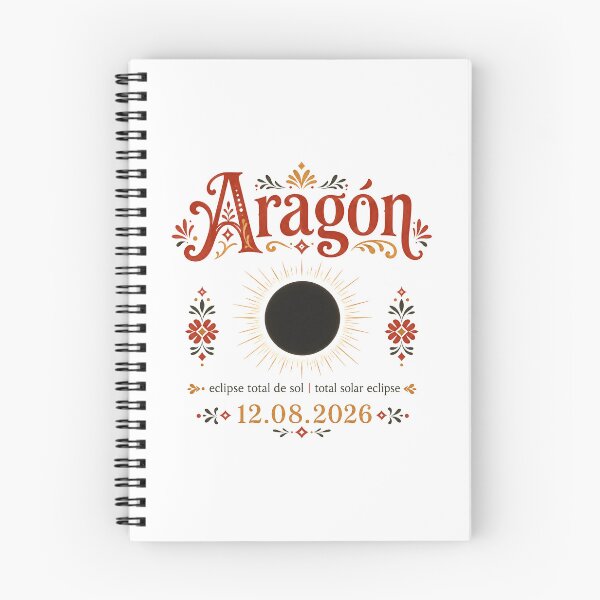 Item preview, Aragon Solar Eclipse 2026 designed and sold by Beyond Destinations.
