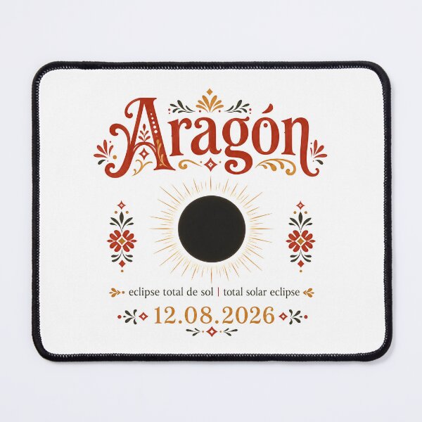Item preview, Aragon Solar Eclipse 2026 designed and sold by Beyond Destinations.