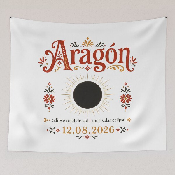 Item preview, Aragon Solar Eclipse 2026 designed and sold by Beyond Destinations.