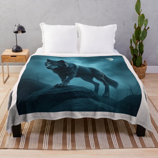 Item preview, Wolf moon designed and sold by Black Rose Products .
