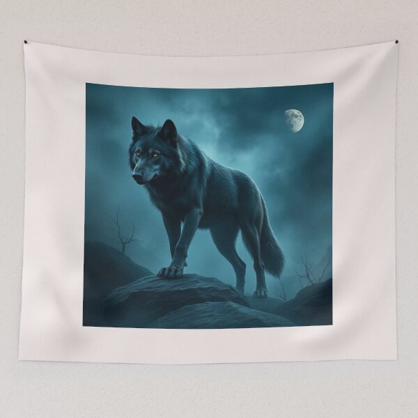 Item preview, Wolf moon designed and sold by Black Rose Products .