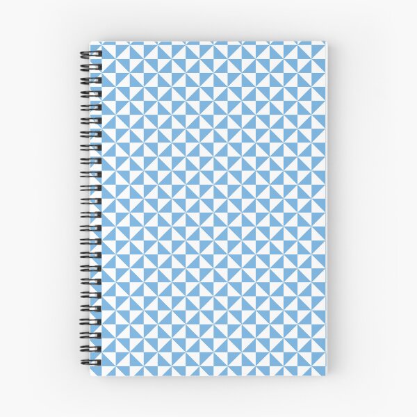 Item preview, White And Sky Blue Pinwheel Pattern designed and sold by pattern-archive.