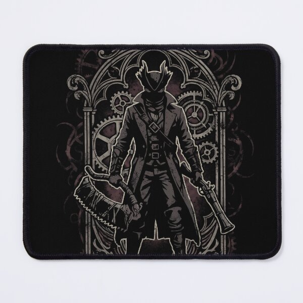 Item preview, Bloodborne Hunter Gaming Graphic Tee designed and sold by Senpaiwaves.