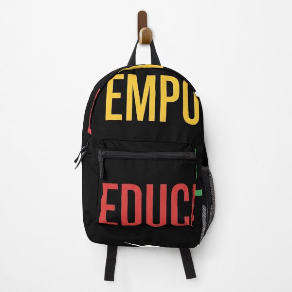 Item preview, Educate Empower Excel Juneteenth Black History Typography designed and sold by TeNovaStudio ⭐⭐⭐⭐⭐.