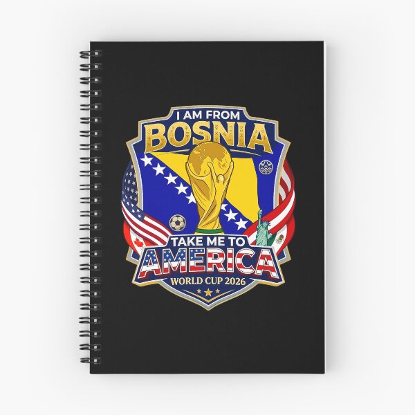 Item preview, I am From Bosnia Take Me To America World Cup 2026 designed and sold by iqenadak.