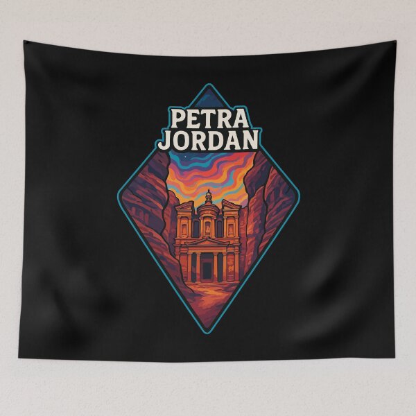 Item preview, Petra Jordan Trippy Travel designed and sold by TomFrontierArt.