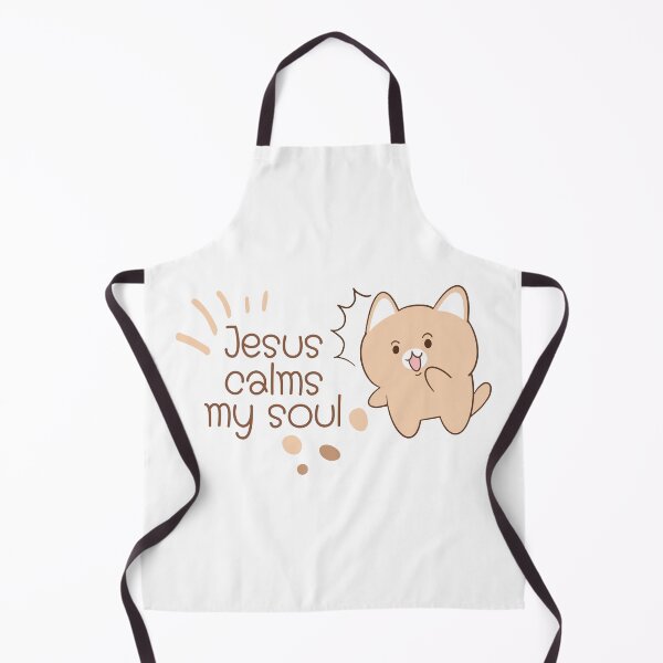 Item preview, Jesus Calms My Soul – Christian Quote designed and sold by Verse & Vibes.