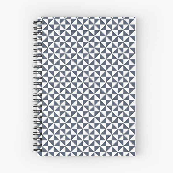 Item preview, White And Slate Pinwheel Pattern designed and sold by pattern-archive.
