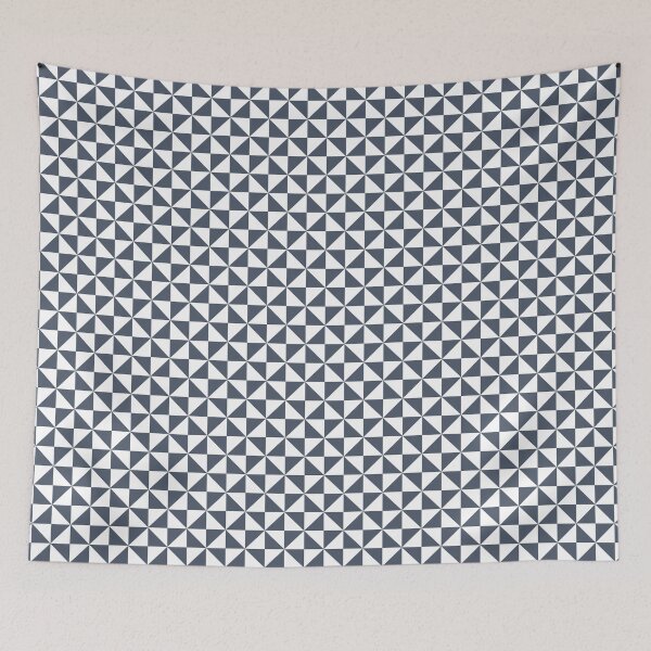 Item preview, White And Slate Pinwheel Pattern designed and sold by pattern-archive.