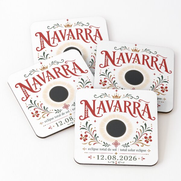 Item preview, Navarra Solar Eclipse 2026 Design designed and sold by Beyond Destinations.