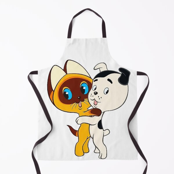 Item preview, Retro Cartoon Best Friends - Kawaii Hugging Cat and Puppy designed and sold by Tokraz-art.