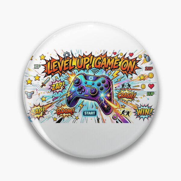 Item preview, Level Up, Game On! designed and sold by YBY1981.