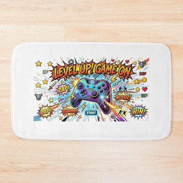 Item preview, Level Up, Game On! designed and sold by YBY1981.