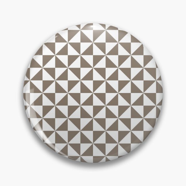 Item preview, White And Taupe Pinwheel Pattern designed and sold by pattern-archive.