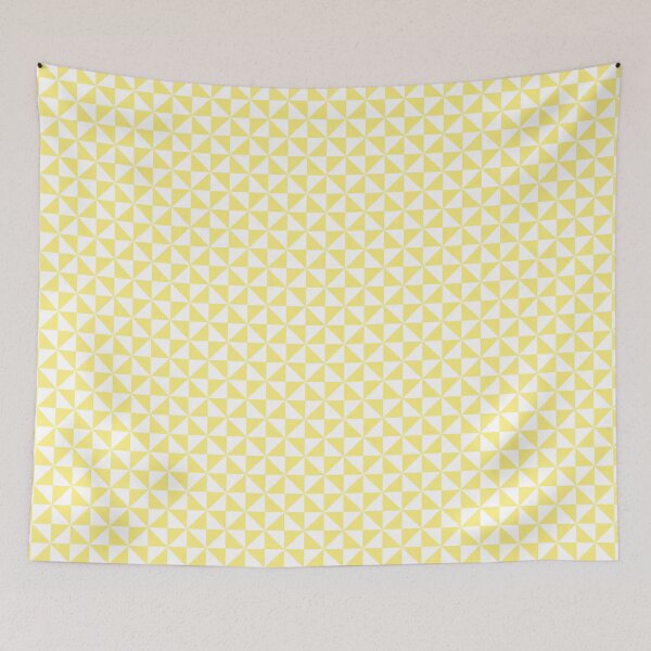 Item preview, White And Yellow Pinwheel Pattern designed and sold by pattern-archive.