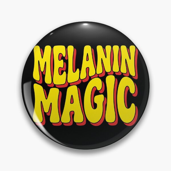 Item preview, Retro Melanin Magic Groovy Typography Juneteenth Pride designed and sold by TeNovaStudio.