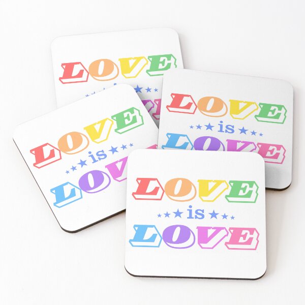 Item preview, Love Is Love Rainbow Pride  designed and sold by rhythmPRINTZ.